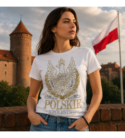 KOSZULKA DAMSKA POLSKIE KRÓLESTWO